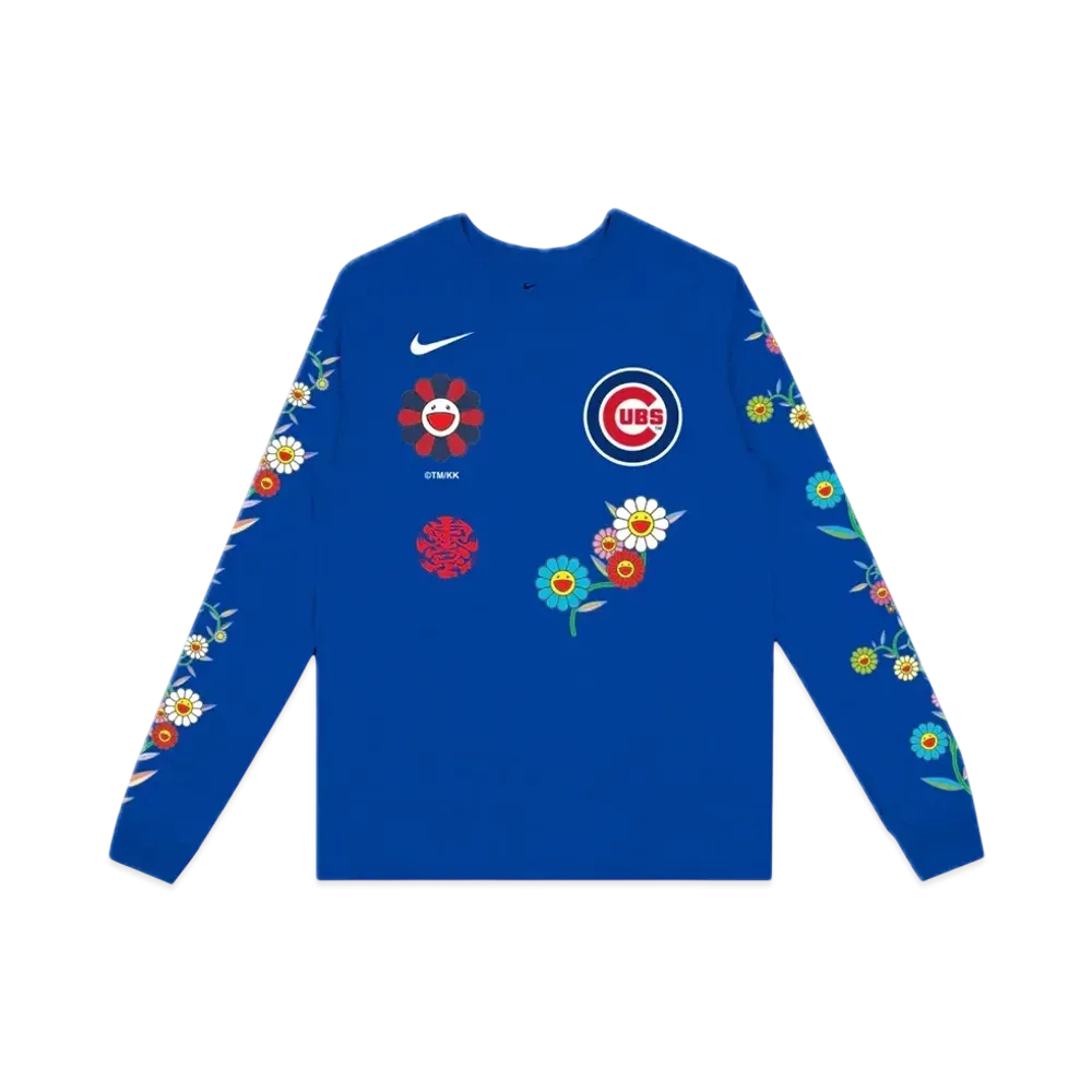 Takashi Murakami x MLB World Tour Tokyo Series 2025 Cubs LS Tee "Blue"