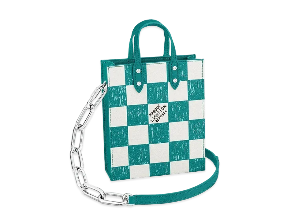 Louis Vuitton Sac Plat XS "Turquoise"