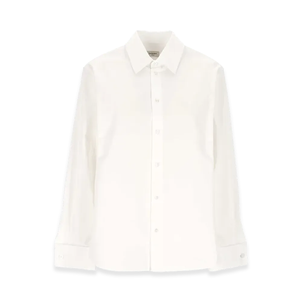 Saint Laurent Women's Shirts "White"
