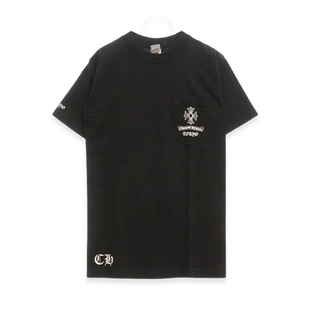 Chrome Hearts Tokyo Exclusive CH Plus Crewneck Pocket S/S T-Shirt "Black"