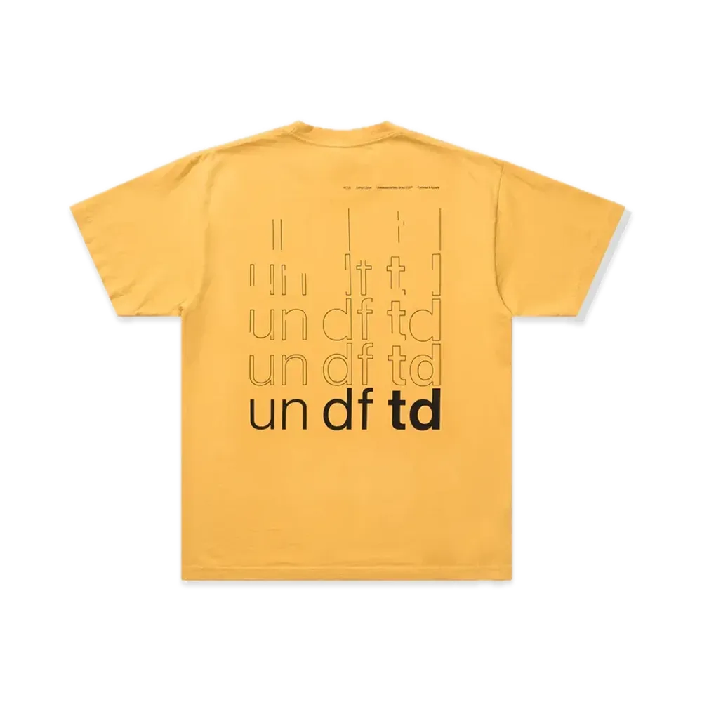 UNDEFEATED Process S/S Tee "Yellow"