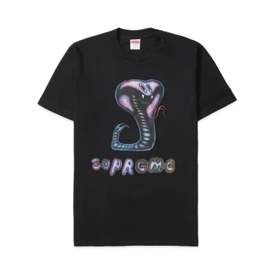 Supreme Snake Tee "Black"