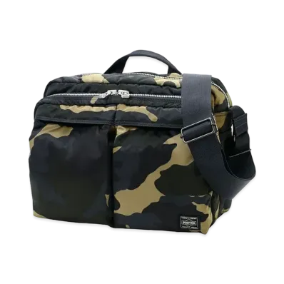 PORTER / COUNTER SHADE 2Way Shoulder Bag "Woodland Khaki"