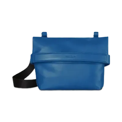 Bottega Veneta Small Paper Calfskin Crossbody Bag "Blue"