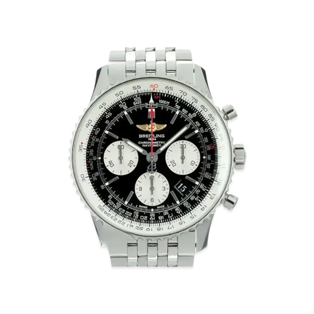 Breitling Navitimer 01 "Black/Stainless Steel"