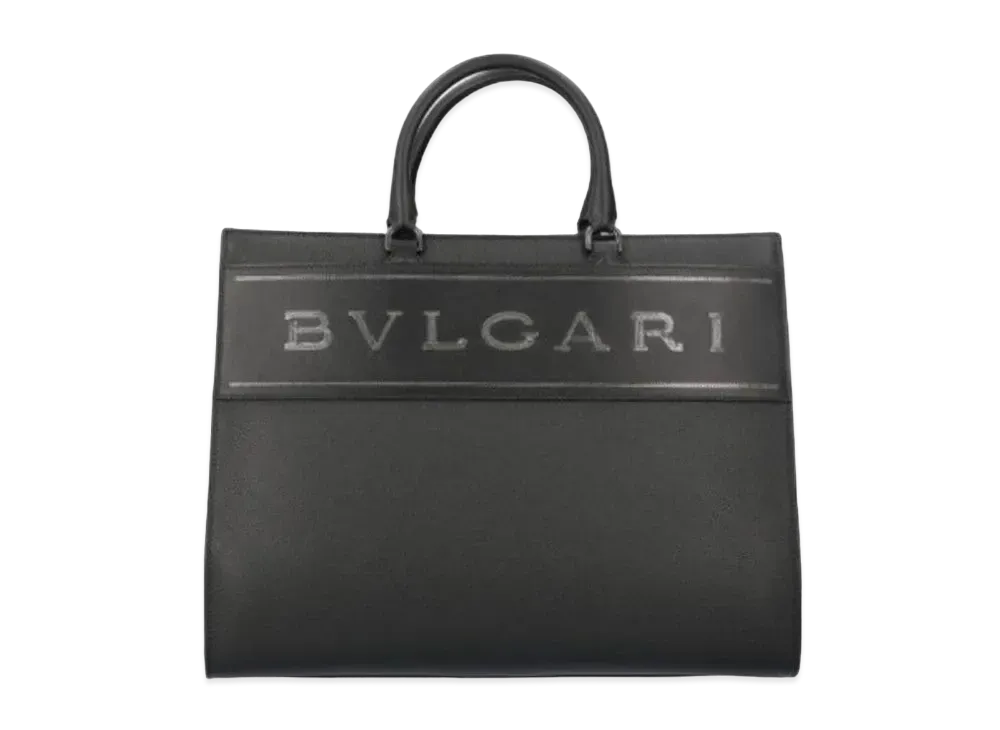 BVLGARI BVLGARI Logo Tote "Black"