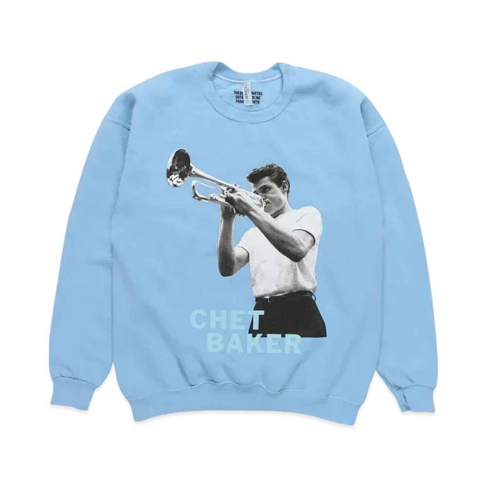 WACKO MARIA CHET BAKER / SWEAT SHIRT #2 "Blue"