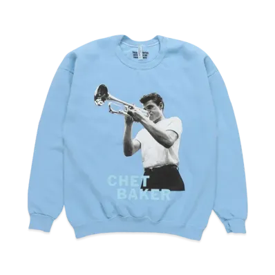 WACKO MARIA CHET BAKER / SWEAT SHIRT #2 "Blue"