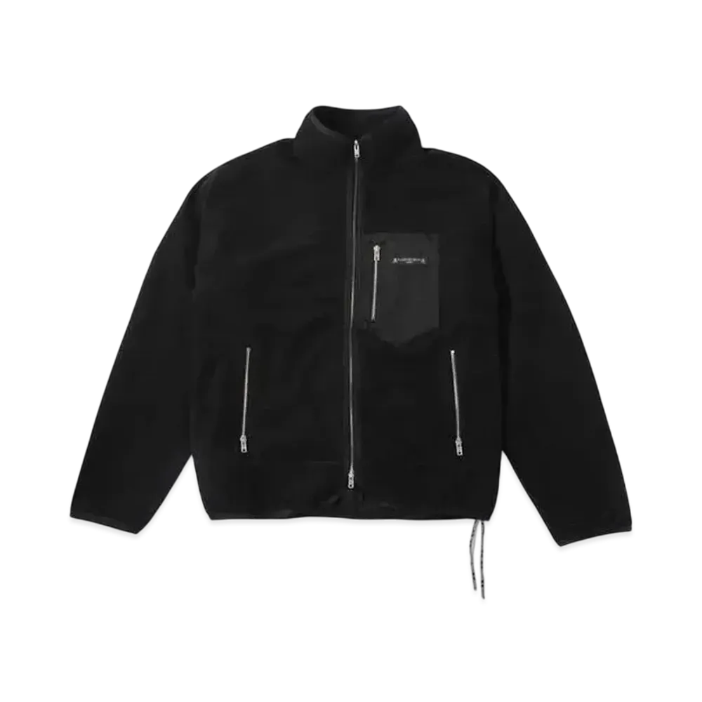 mastermind WORLD Cashmere Fleece Blouson "Black"