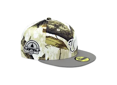NEW ERA x THE CAP 59Fifty Forest Seeker Washington Nationals "Tree Camo/Gray"