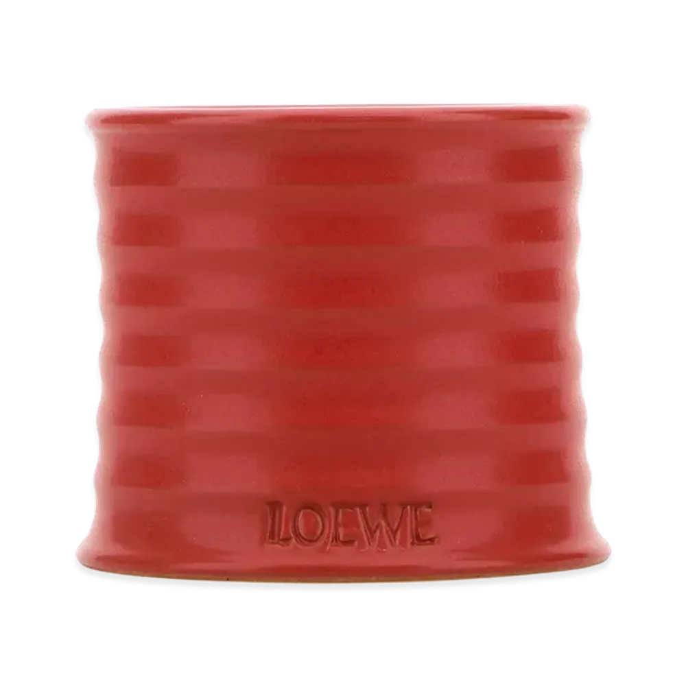 LOEWE Small Tomato Leaves Scented Candle "Red"