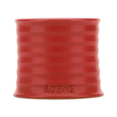 LOEWE Small Tomato Leaves Scented Candle "Red"