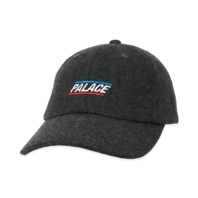 PALACE Basically A Wool 6-Panel "Grey"
