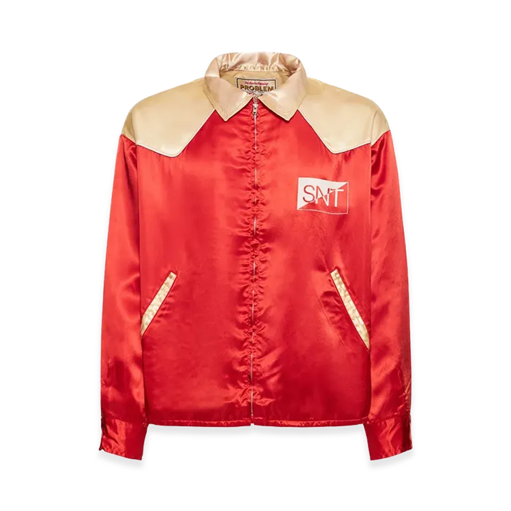 SAINT Mxxxxxx Disorder Of The Divine Western Shirt Jacket "Red"