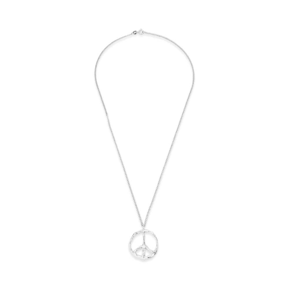 FACETASM x Vibe Harslof Peace Necklace "Silver"