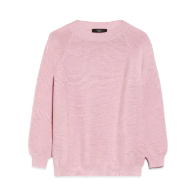 Max Mara Linz Pure Cotton Knit "Pink"