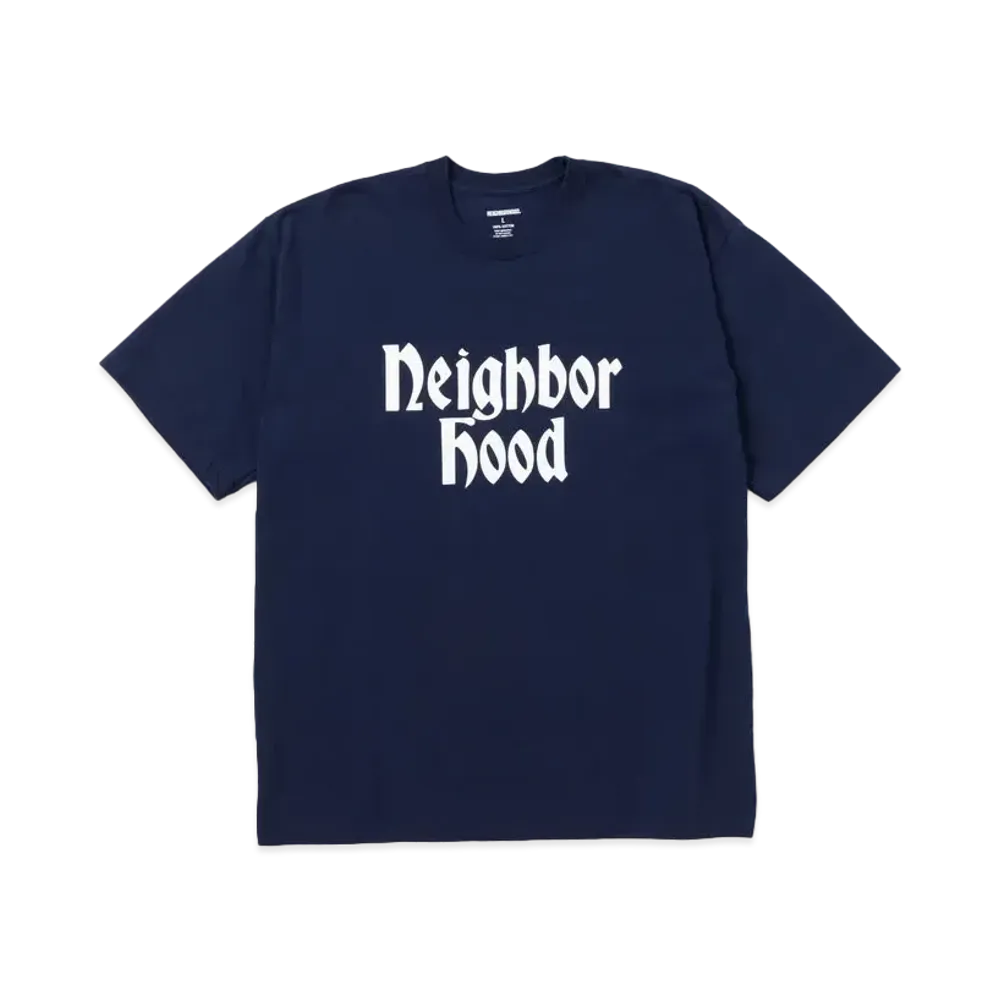 NEIGHBORHOOD NH . Tee SS-10 "Navy"