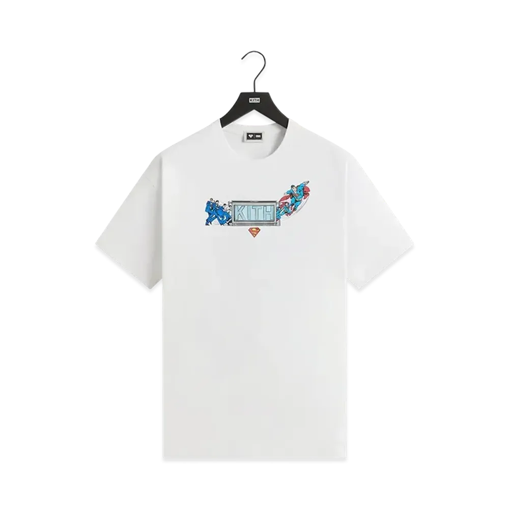 Kith x Superman Booth Vintage Tee "White"