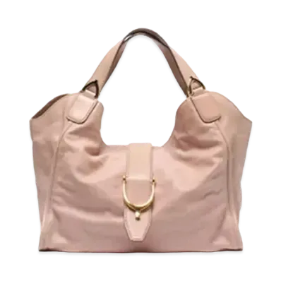 GUCCI Soft Stirrup Shoulder Bag "Pink"