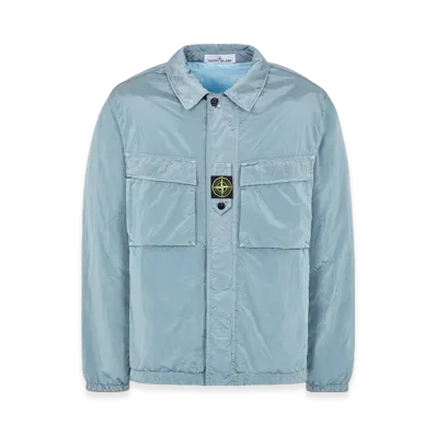 Stone Island Q0819 Nylon Metal in Econyl Regenerated Nylon Lightly Padded Jacket - 23FW "Sky Blue"