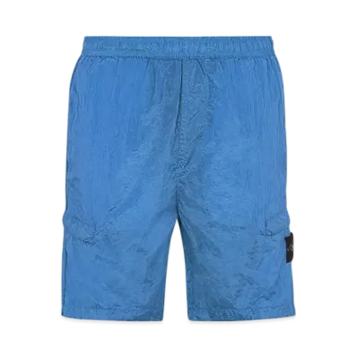 Stone Island L1721 Nylon Metal Garment Dyed Bermuda Shorts - 22SS "Powder Blue"
