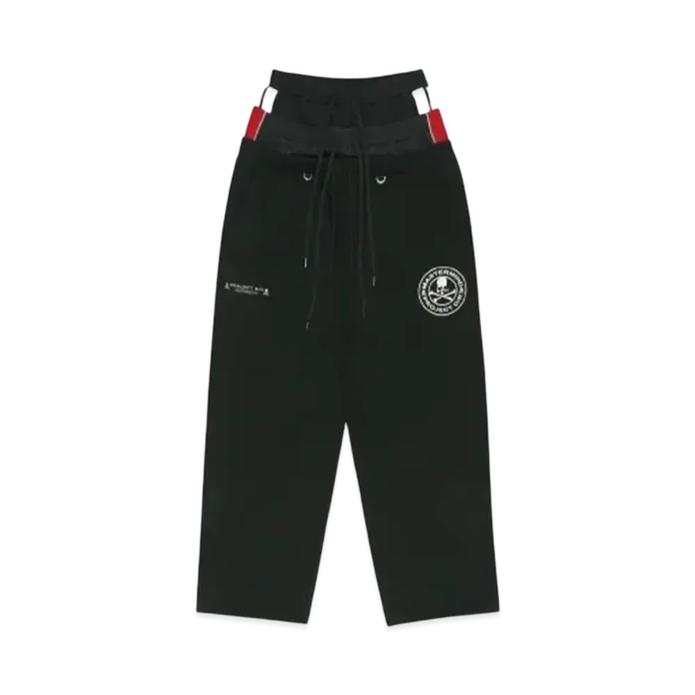 mastermind JAPAN x PROJECT G/R 3 Layred Track Pants "Black"