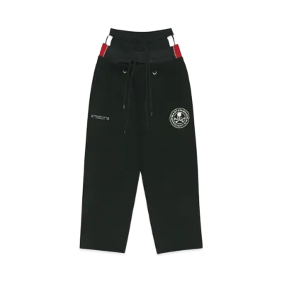 mastermind JAPAN x PROJECT G/R 3 Layred Track Pants "Black"
