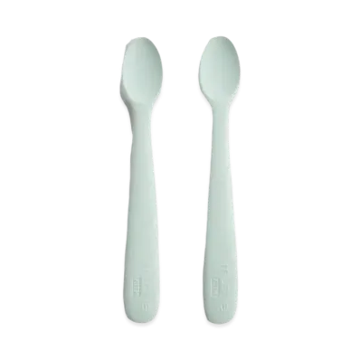 Kith Kids For Mushie Silicone Feeding Spoon 2 Pack "Helium"