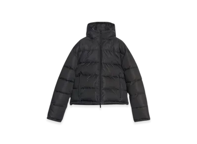 BALENCIAGA Logo Puffer Down Jacket "Black"
