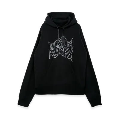 sacai by Geoff Mcfetridge Print Hoodie "Black"