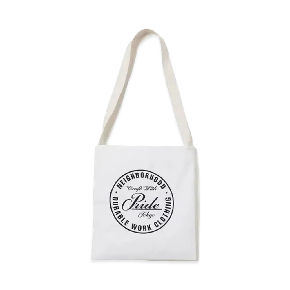 NEIGHBORHOOD Logo Shoulder Bag "Natural"