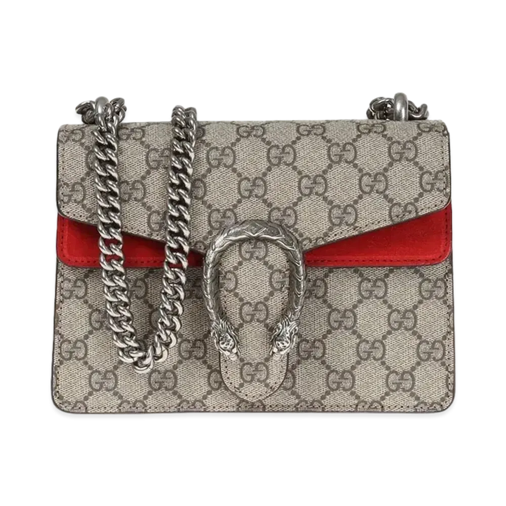 GUCCI Dionysus GG Supreme Mini Bag "GG Supreme Canvas"