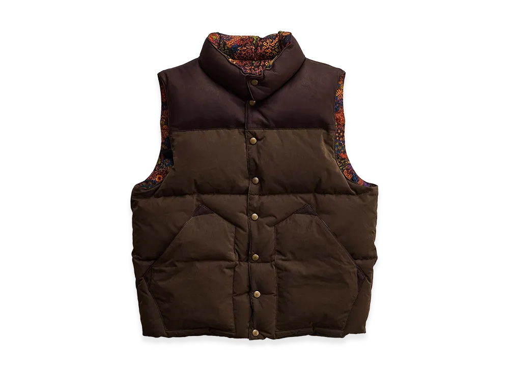 NICENESS Rother Heinzman Reversible Down Vest "Olive"