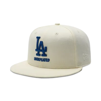 UNDEFEATED x NEW ERA x Los Angeles Dodgers Los Angeles Fitted "Beige"