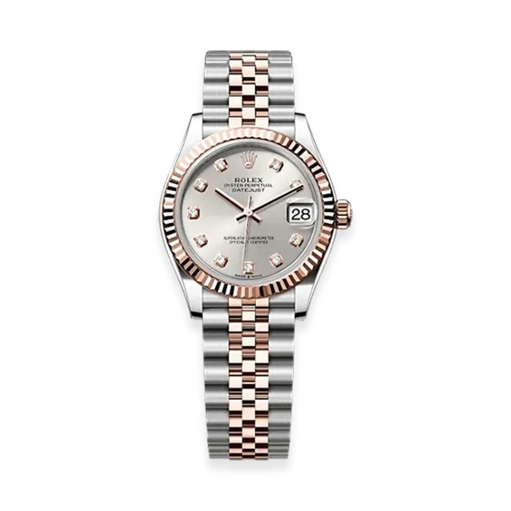 ROLEX Datejust 31mm Oystersteel & Everose Gold 278271 "Silver"