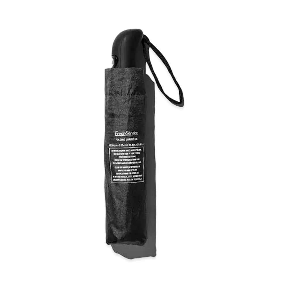 FreshService Folding Umbrella "Black"