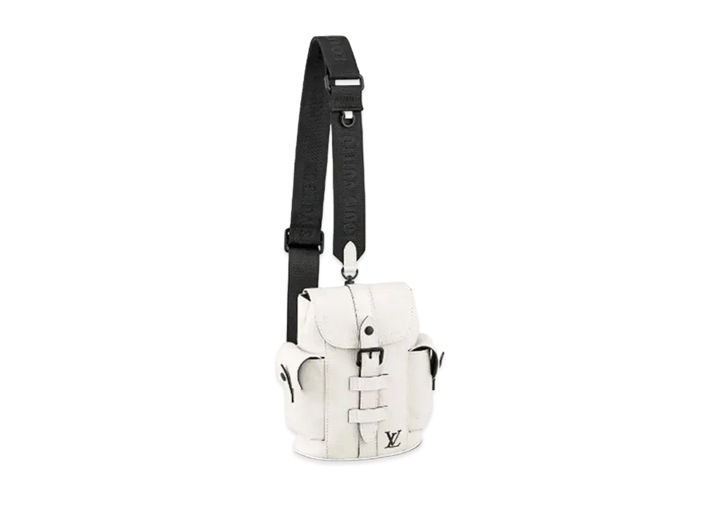 Louis Vuitton Christopher XS Taurillon "Blanc"