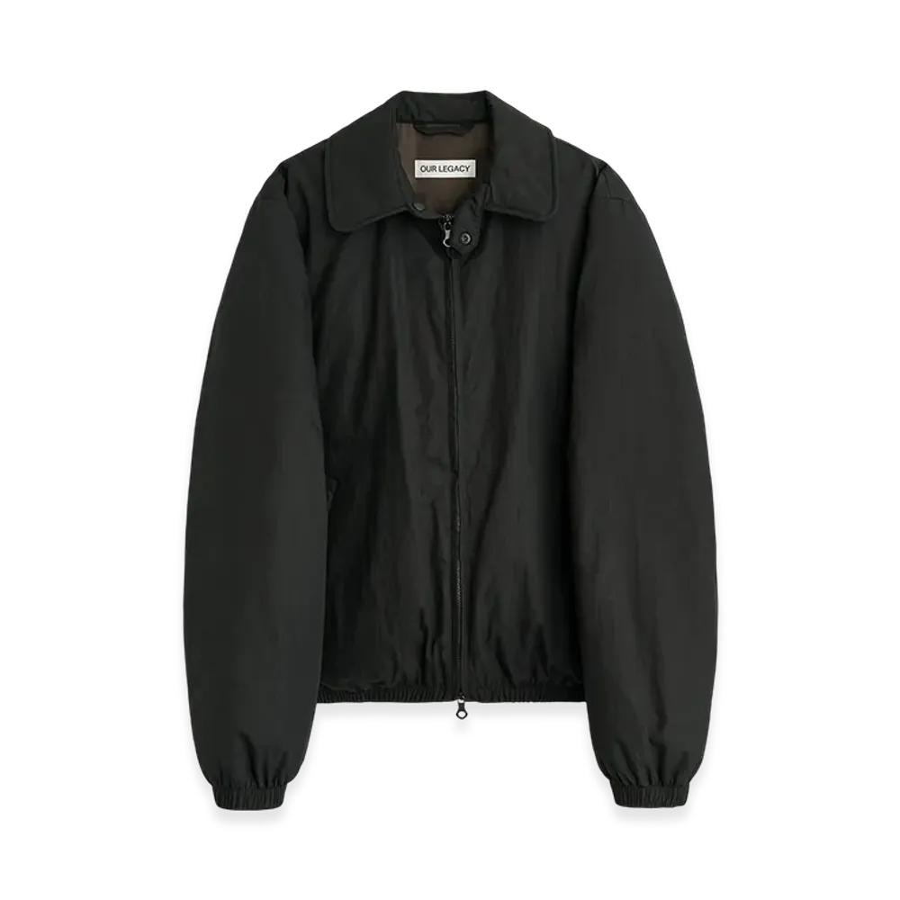OUR LEGACY Avenue Puffa "Black Tide Cotton Nylon"