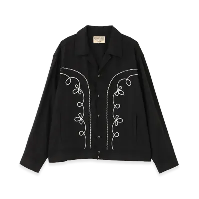 Schott Lyocell Western Jacket "Black"