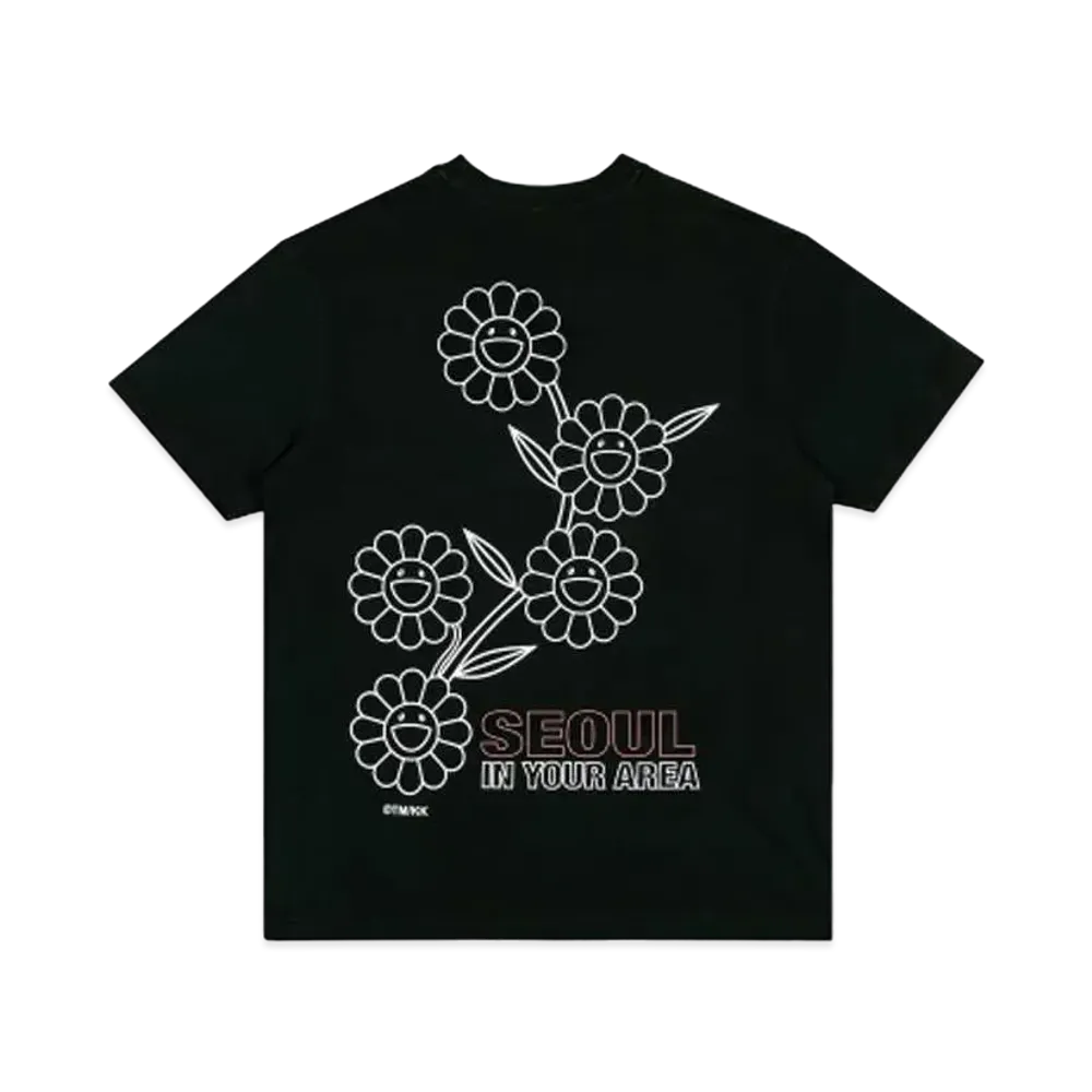 Takashi Murakami x BLACKPINK In Your Area ComplexCon SEOUL Exclusive T-Shirt "Black"