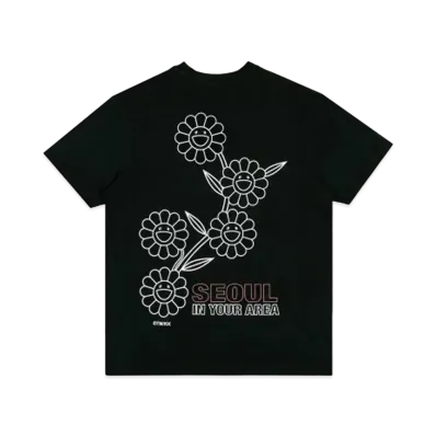 Takashi Murakami x BLACKPINK In Your Area ComplexCon SEOUL Exclusive T-Shirt "Black"
