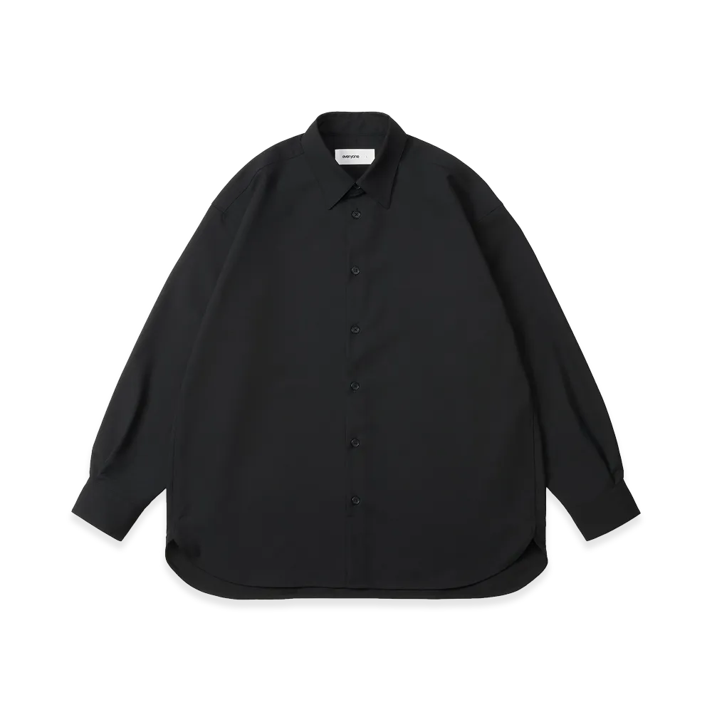 everyone Wool Shirt "Black"