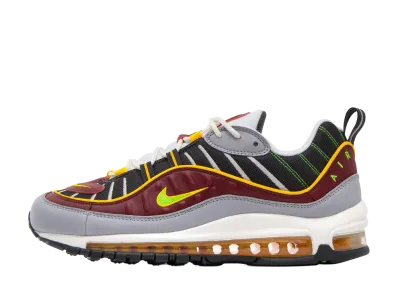 NIKE AIR MAX 98 TEAM RED GREEN STRIKE