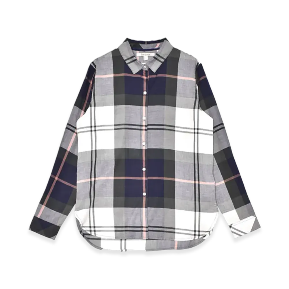 Barbour Moorland Shirt "Navy/Arabesque Check"