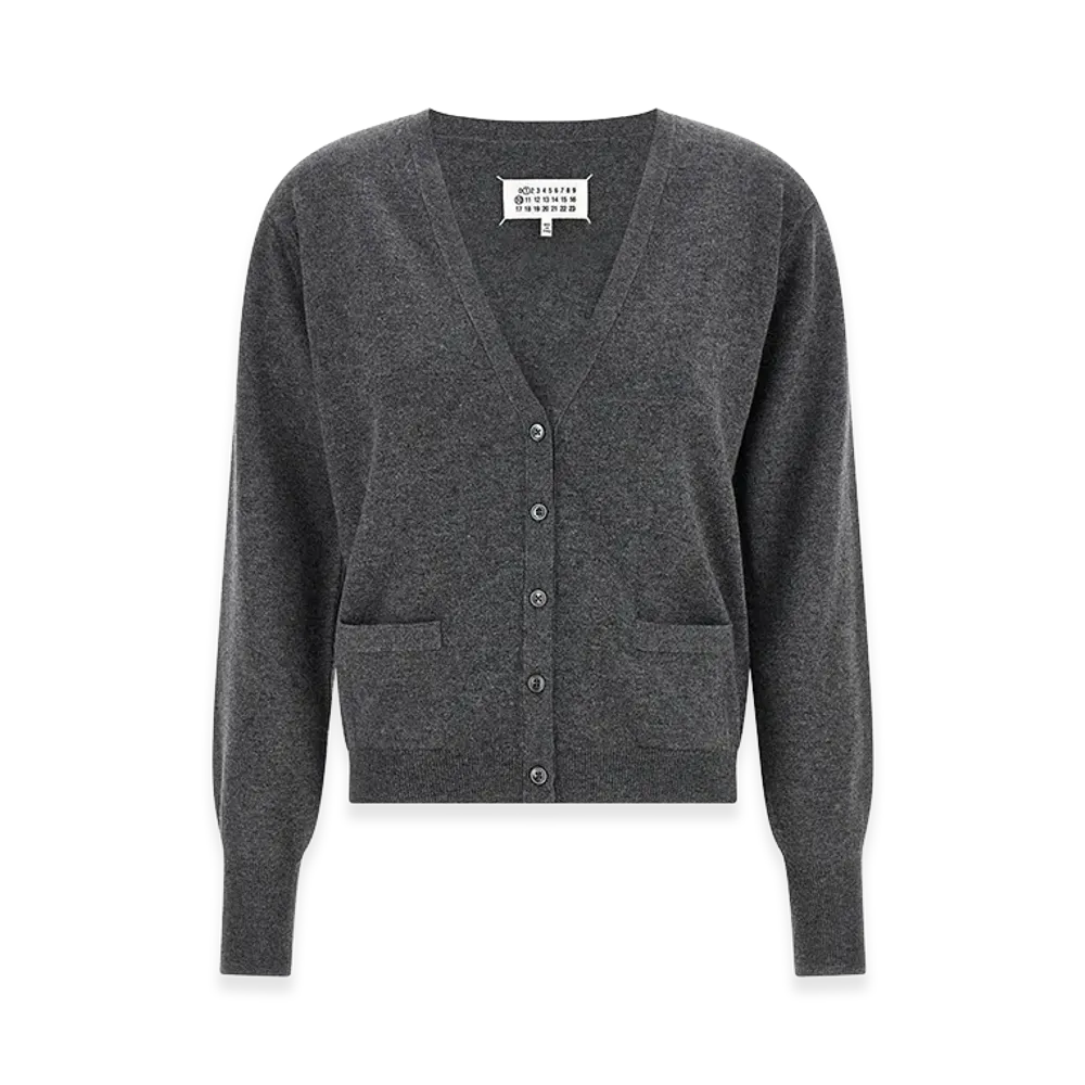 Maison Margiela Women's Four Stitches' Cardigan "Gray"