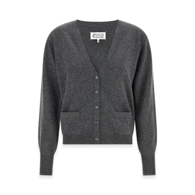 Maison Margiela Women's Four Stitches' Cardigan "Gray"