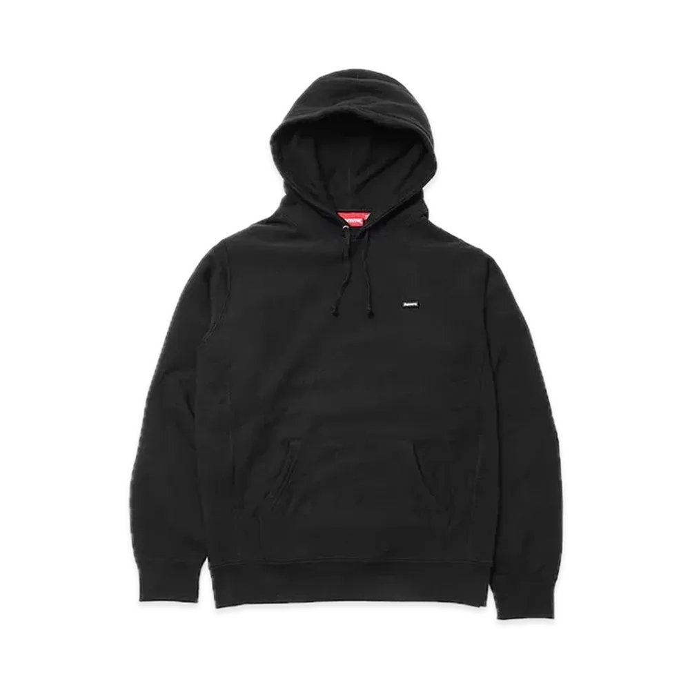 Supreme Small Box Hooded Sweatshirt "Black" (21SS)