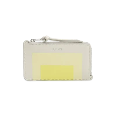 LOEWE Women's Card Holder With Coin Purse "Gray"
