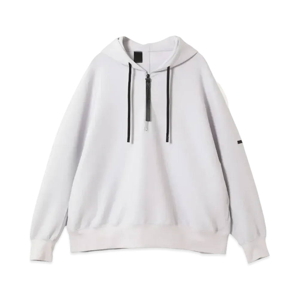 N.HOOLYWOOD Half Zip Hoodie Hoodie "Gray"