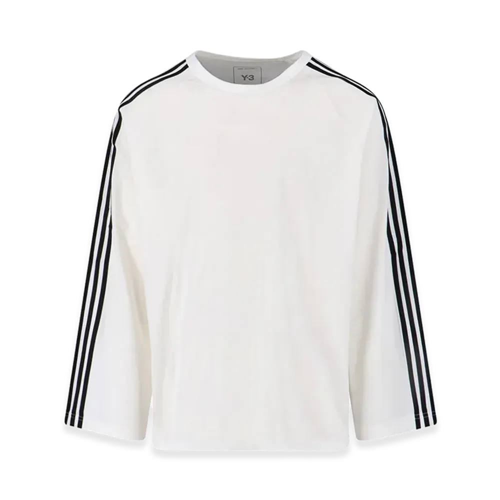 Y-3 Long Sleeve Tee 3-Stripes T-Shirt "White"
